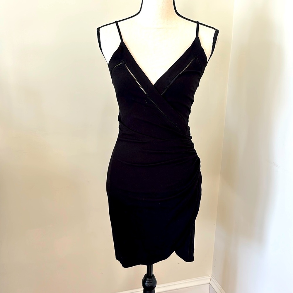 Free People NWT Intimately Black Spaghetti Strap Dress Size XSmall